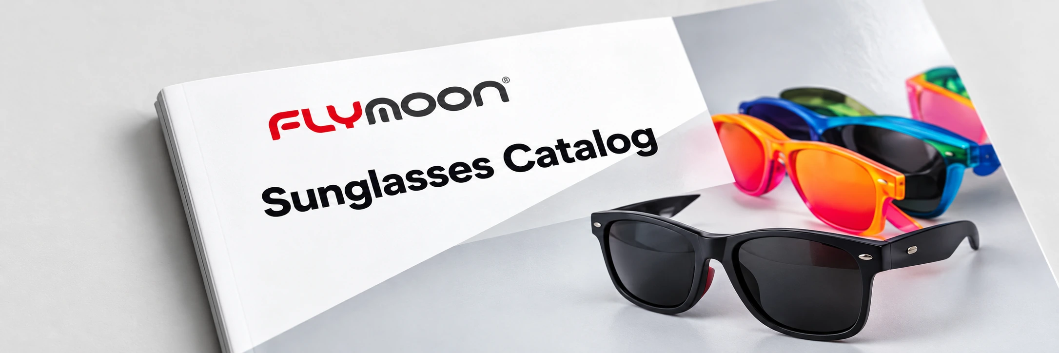 FLYMOON sunglasses catalog booklet
